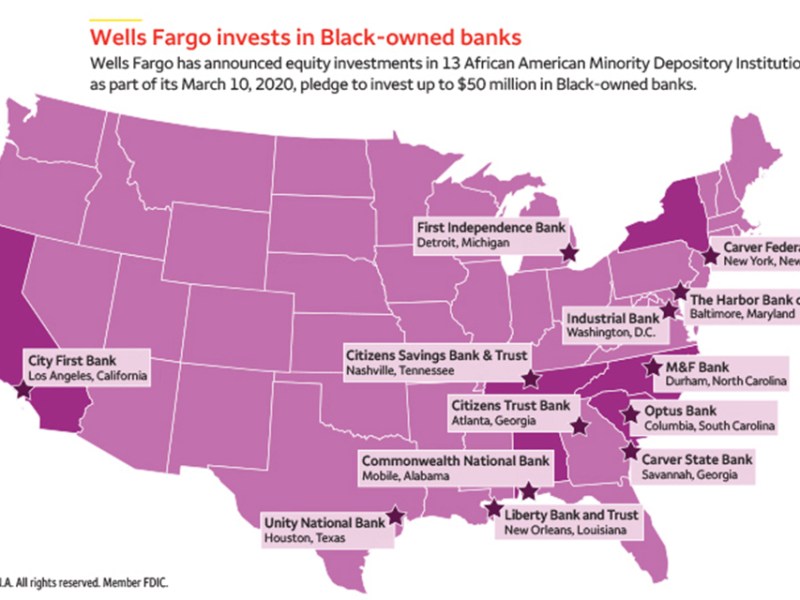 Wells Fargo Banking Map (Source: Wells Fargo & Company)