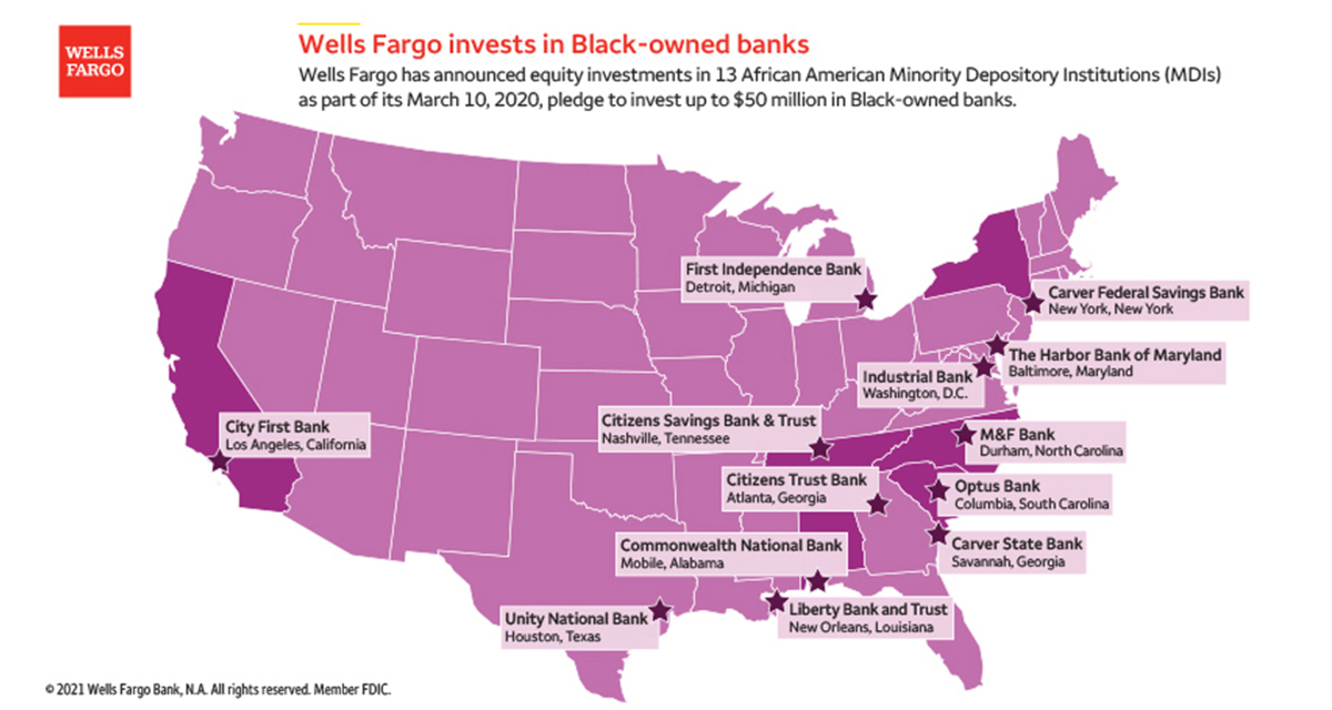 Wells Fargo Banking Map (Source: Wells Fargo & Company)