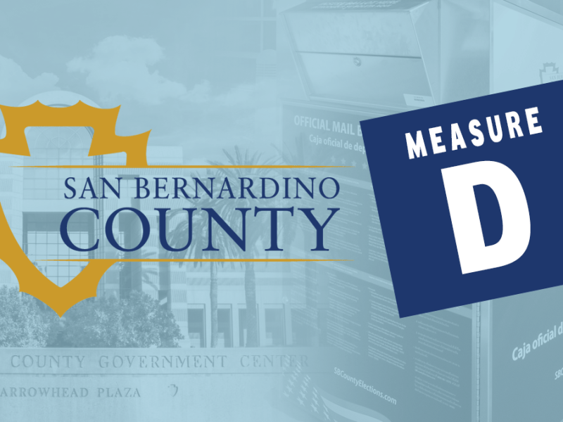 Members of the San Bernardino County Board of Supervisors and other local officials seek to overturn the will of the people who passed Measure K with a large majority in 2020, by pushing for the passage of Measure D in 2022.