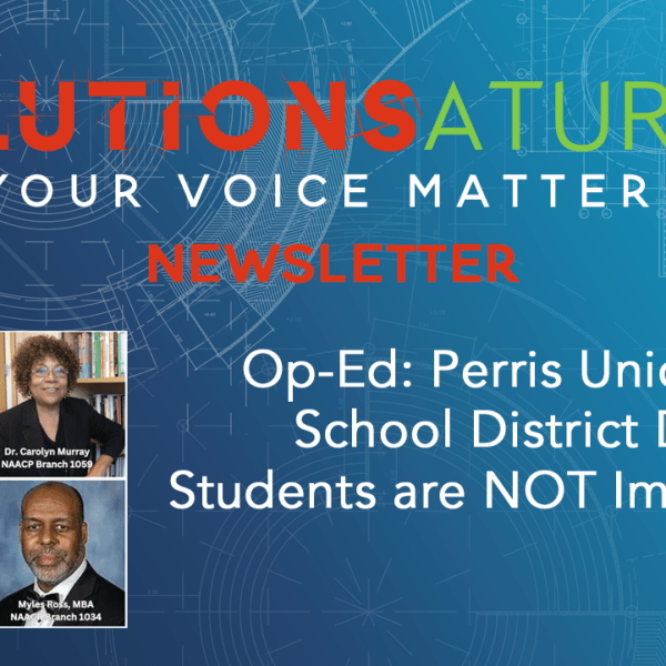 Op-Ed: Perris Union High School District Decides Students are NOT Important