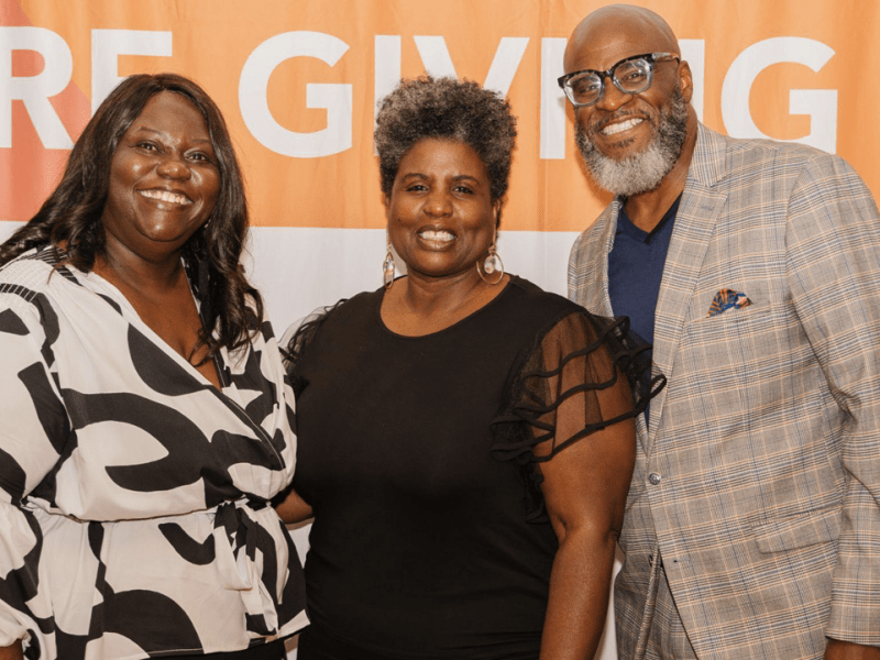 Black Equity Fund Co-Founders Felicia Jones, Dina Walker and Pastor Samuel Casey pose for a picture. The organization’s recently released Black Equity Fund Report examines socioeconomic factors impacting the Inland Empire’s 350,000 Black residents.